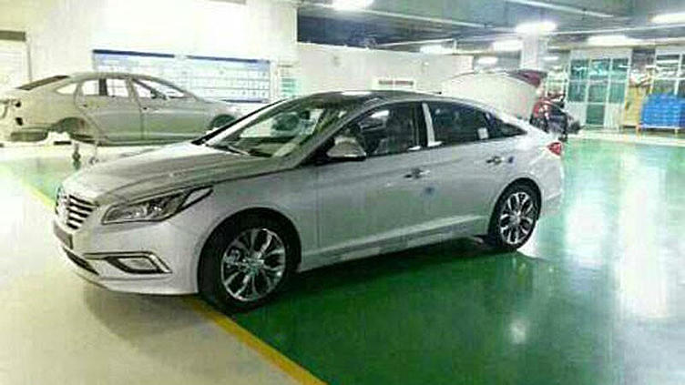 Новую Hyundai Sonata покажут 24 марта Новую Hyundai Sonata покажут 24 марта