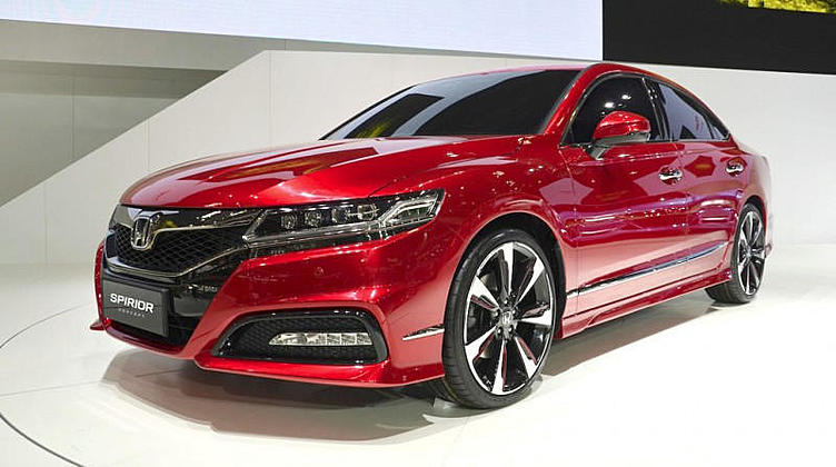 Прототип нового поколения Honda Accord дебютировал в Китае