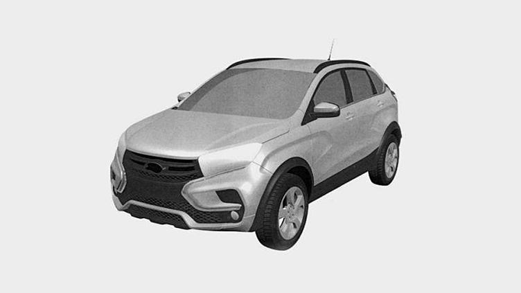 Появились изображения вседорожного хэтчбека Lada XRay Cross