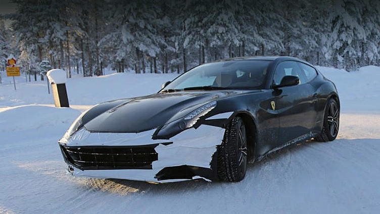 Трёхдверка Ferrari FF обновит почти всю техническую начинку