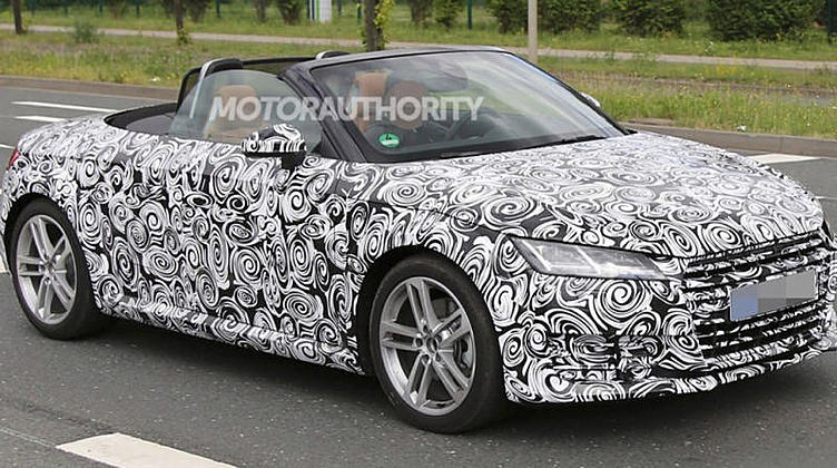 Родстер Audi TT покажут только осенью Родстер Audi TT покажут только осенью