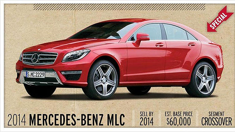 Mercedes построит конкурента BMW X6