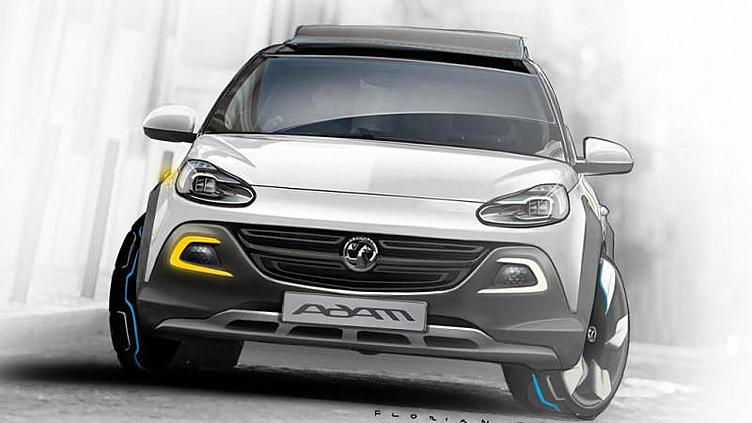 Opel покажет в Женеве кроссовер на базе Adam Opel покажет в Женеве кроссовер на базе Adam