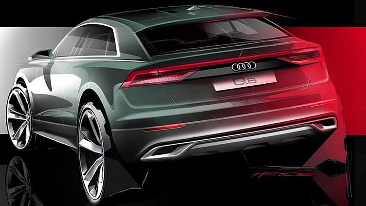 Audi расскажет о кроссовере Q8 с помощью серии видеороликов