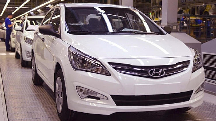Петербургский завод Hyundai в I квартале снизил производство на 12%
