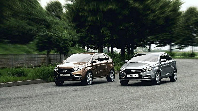 Серийные Lada Vesta и XRay получат внешность, как у концептов Серийные Lada Vesta и XRay получат внешность, как у концептов