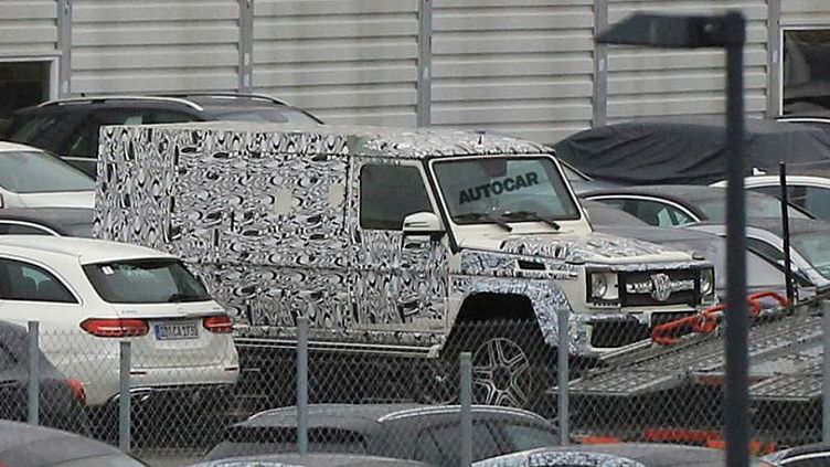 Экстремальный двухосный «Мерседес» G-Class станет пикапом Экстремальный двухосный «Мерседес» G-Class станет пикапом