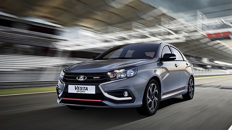 Представлена спортивная Lada Vesta