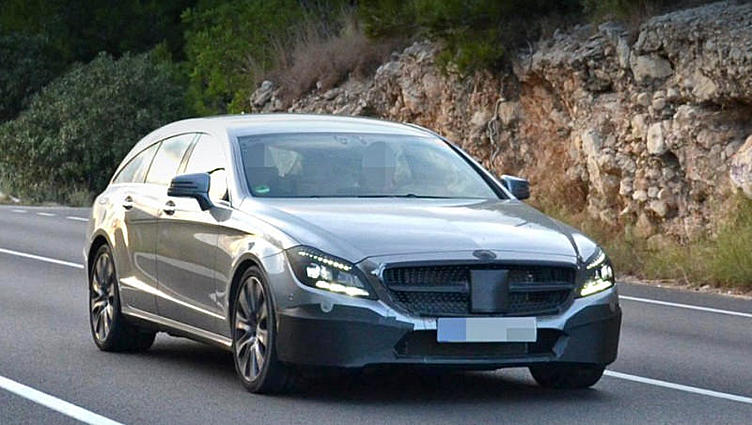 Универсалу Mercedes CLS Shooting Brake обновят физиономию Универсалу Mercedes CLS Shooting Brake обновят физиономию