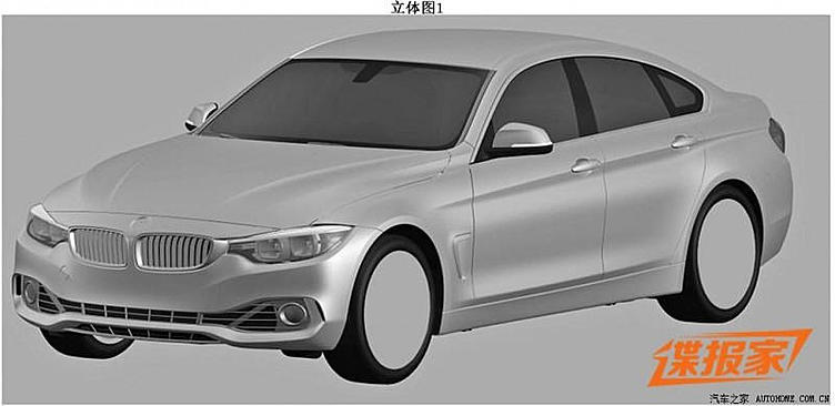 BMW 4 Series Gran Coupe может дебютировать в Женеве 