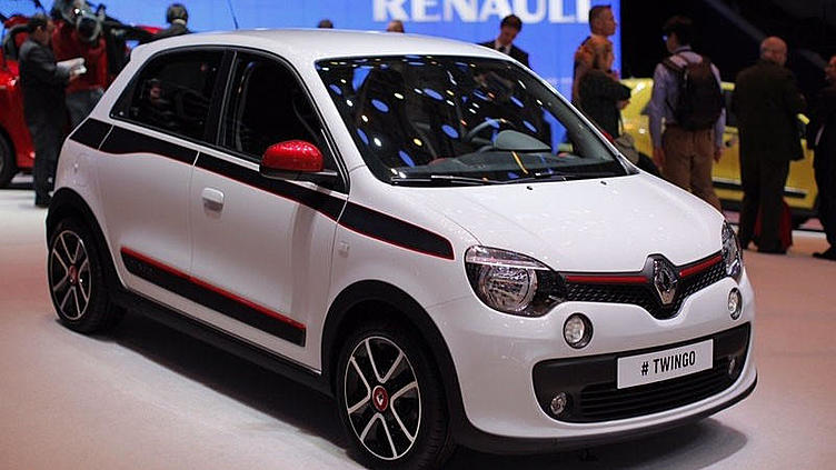 Новый Renault Twingo показался живьем в Женеве