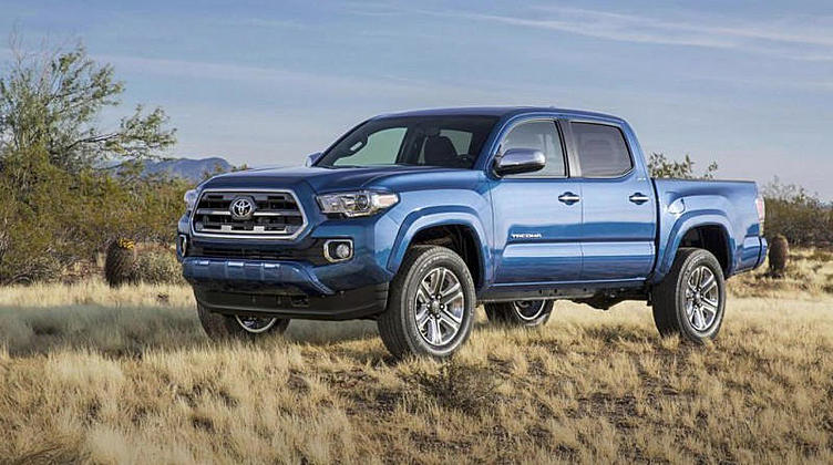 Toyota слегка рассекретила обновленный пикап Tacoma Toyota слегка рассекретила обновленный пикап Tacoma