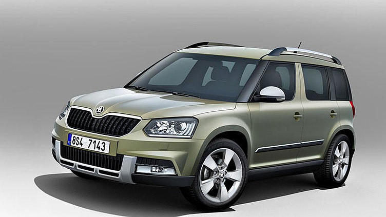 Обновленный Skoda Yeti рассекретили до Франкфурта