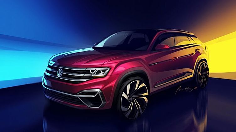Новый кроссовер от Volkswagen - первое изображение Новый кроссовер от Volkswagen - первое изображение