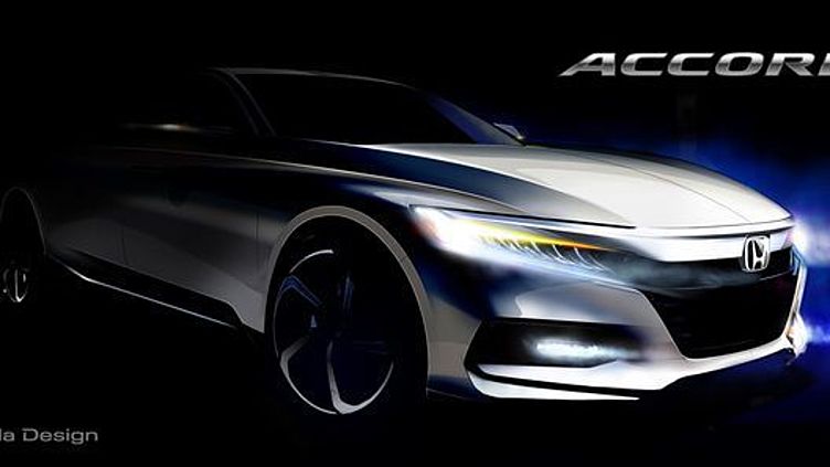 Honda показала тизер нового Accord Honda показала тизер нового Accord