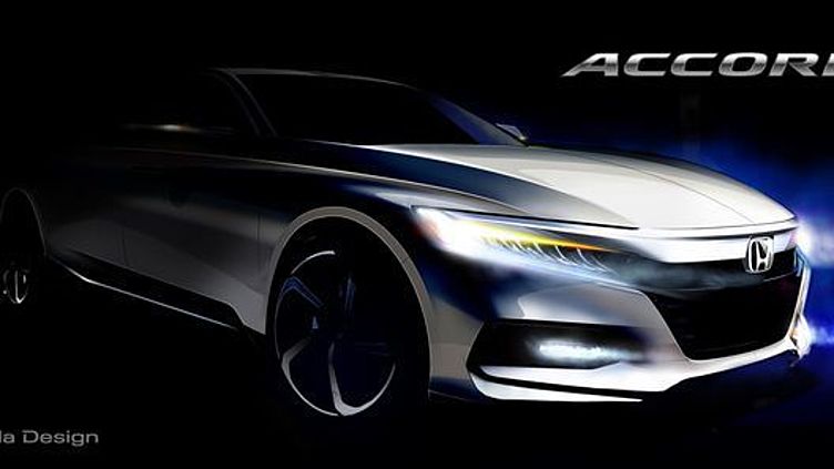 Honda показала тизер нового Accord