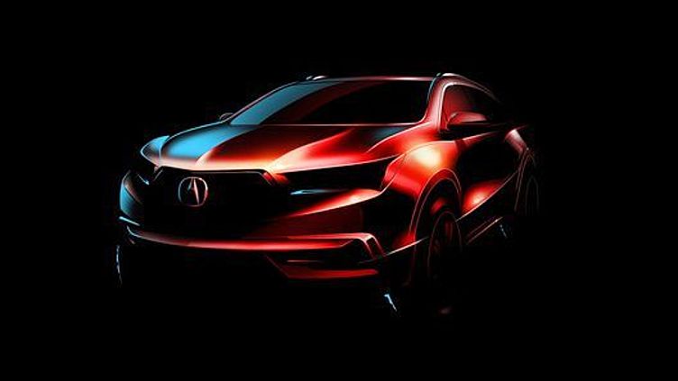 Кроссовер Acura MDX основательно обновится уже через месяц