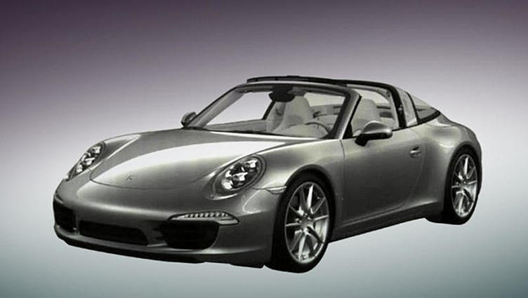 Новый Porsche 911, по традиции, получит версию тарга