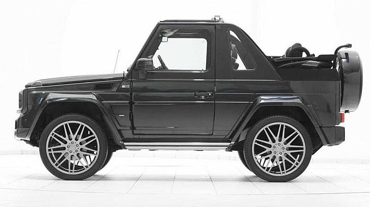 В Brabus переодели и разозлили внедорожный кабриолет