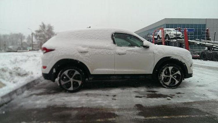Новый Hyundai Tucson уже замечен в России Новый Hyundai Tucson уже замечен в России