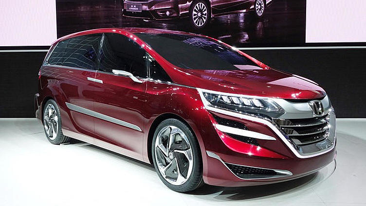 Honda показала в Китае концептуальный минивэн Honda показала в Китае концептуальный минивэн