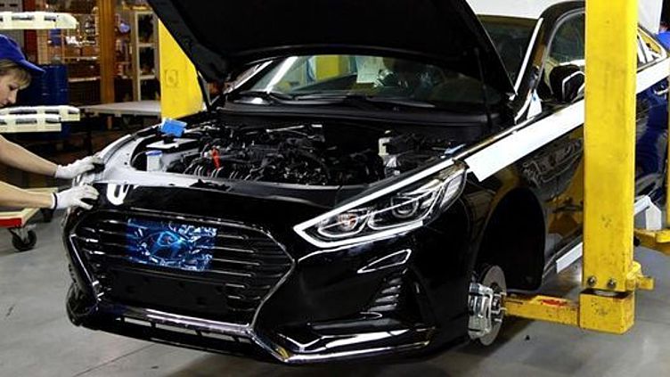 Новую Hyundai Sonata начали собирать в Калининграде Новую Hyundai Sonata начали собирать в Калининграде