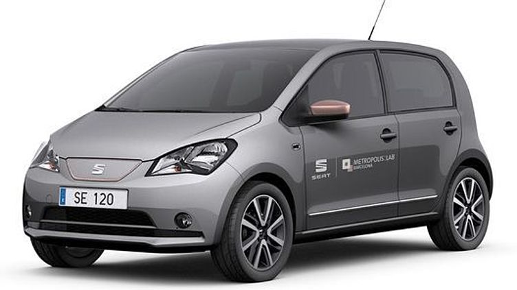 Компания Seat представила опытный электромобильчик Компания Seat представила опытный электромобильчик