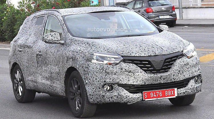 Второе поколение Renault Koleos вывели на тесты Второе поколение Renault Koleos вывели на тесты