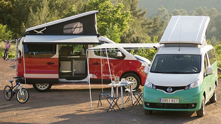 Nissan построил электрический кемпер Nissan построил электрический кемпер
