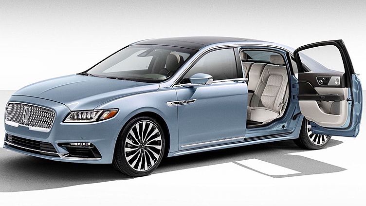 Lincoln Continental получил «суицидальные» двери