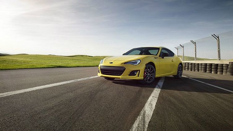 Subaru выпустила «желтую» спецверсию купе BRZ