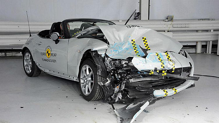 Mazda MX-5 осталась без высшего балла на европейском краш-тесте Mazda MX-5 осталась без высшего балла на европейском краш-тесте