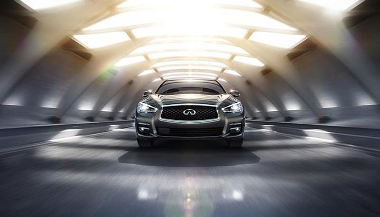 Фотографии Infiniti Q50 случайно попали в сеть Фотографии Infiniti Q50 случайно попали в сеть