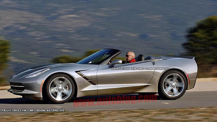 Кабриолет Chevrolet Corvette Stingray покажут в Женеве Кабриолет Chevrolet Corvette Stingray покажут в Женеве