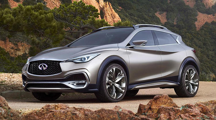 Infiniti показала кроссовер Infiniti показала кроссовер