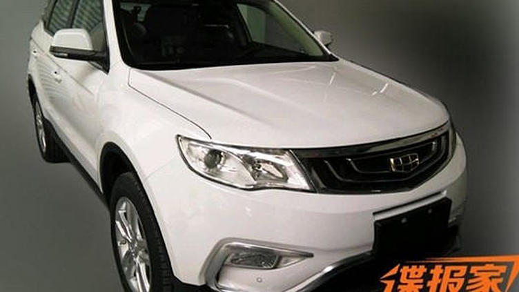 В Китае замечен новый кроссовер от Geely В Китае замечен новый кроссовер от Geely