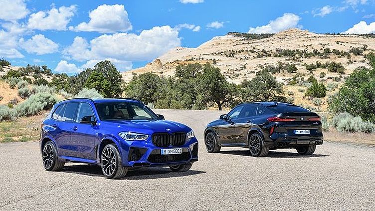 Новые BMW X5 M и X6 M представлены публике Новые BMW X5 M и X6 M представлены публике