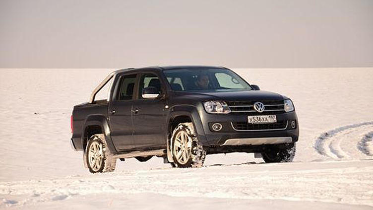 Главный пикап VW готовится к рестайлингу Главный пикап VW готовится к рестайлингу