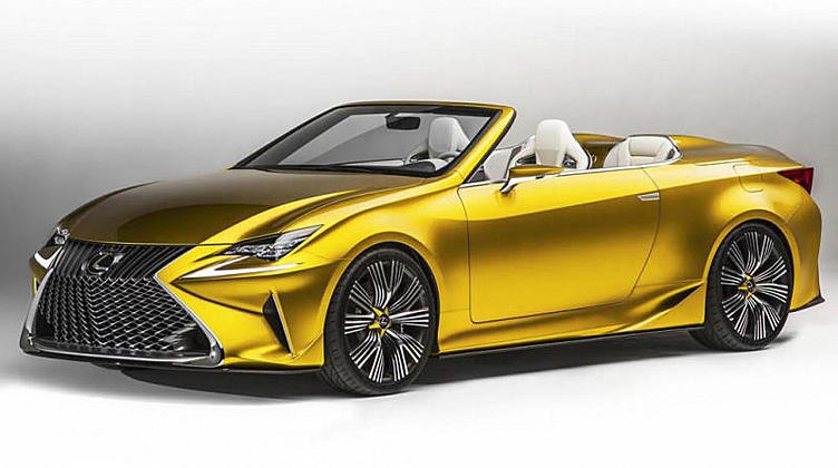 В Lexus не успели поставить крышу концепту LF-C2