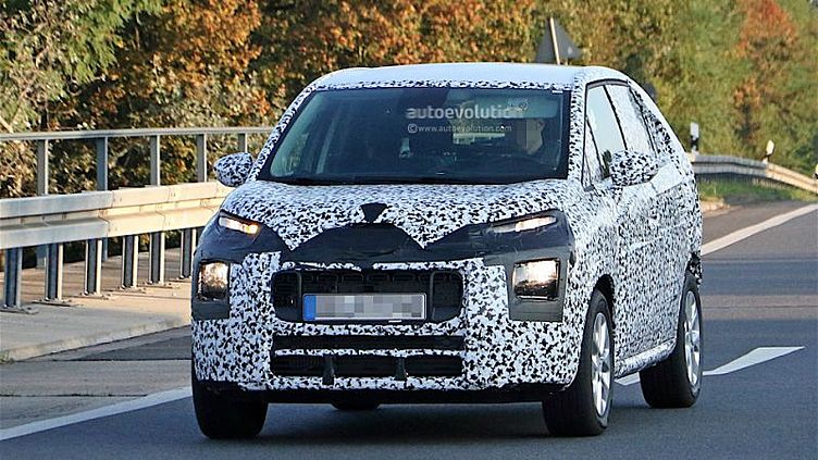 Новый Citroen C3 Picasso сфотографировали на испытаниях Новый Citroen C3 Picasso сфотографировали на испытаниях
