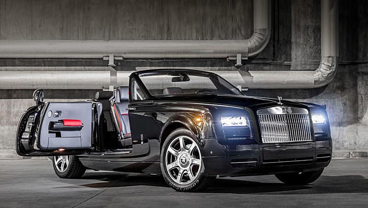 Кабриолет Rolls-Royce Phantom стал углеволоконным раритетом Кабриолет Rolls-Royce Phantom стал углеволоконным раритетом
