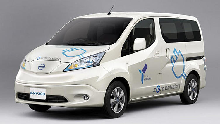 Nissan в 2014 году начнет выпуск коммерческого электромобиля e-NV200