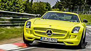 Электрический суперкар Mercedes SLS AMG установил рекорд в 