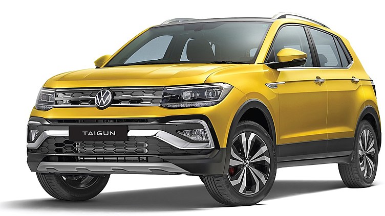 Серийный Volkswagen Taigun показали в Индии