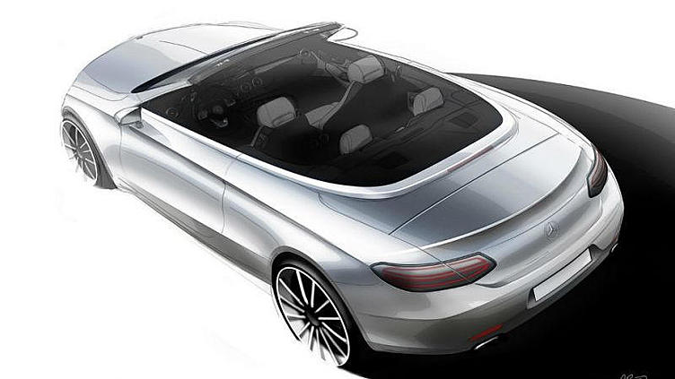 «Мерседес» показал дизайн кабриолета C-Class «Мерседес» показал дизайн кабриолета C-Class