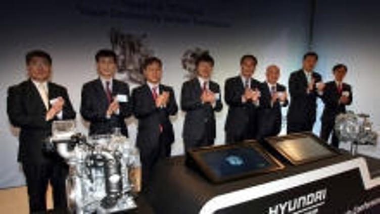 Фирма Hyundai продемонстрировала новые ДВС