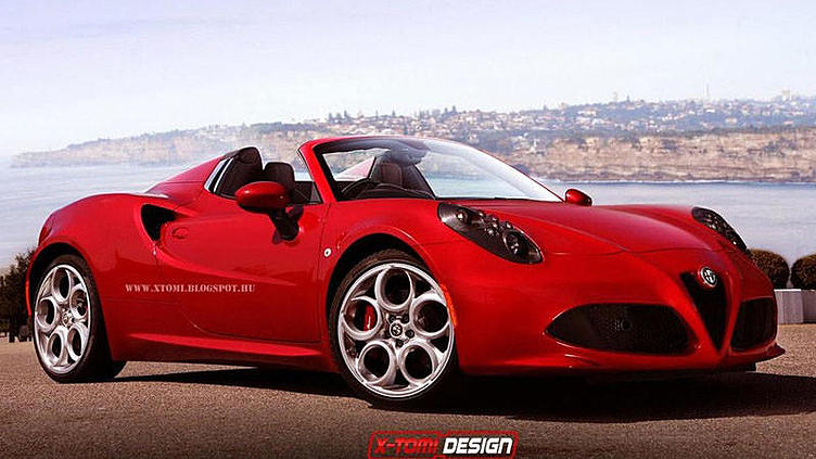 Alfa Romeo 4C лишат крыши специально для Женевы Alfa Romeo 4C лишат крыши специально для Женевы