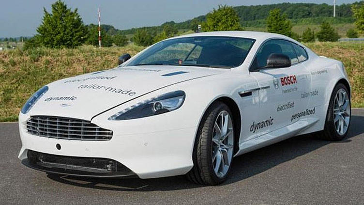 Aston Martin DB9 снабдили гибридным приводом