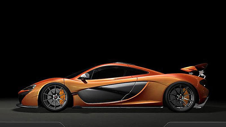 McLaren P1 получил цифровые приборы от болидов 