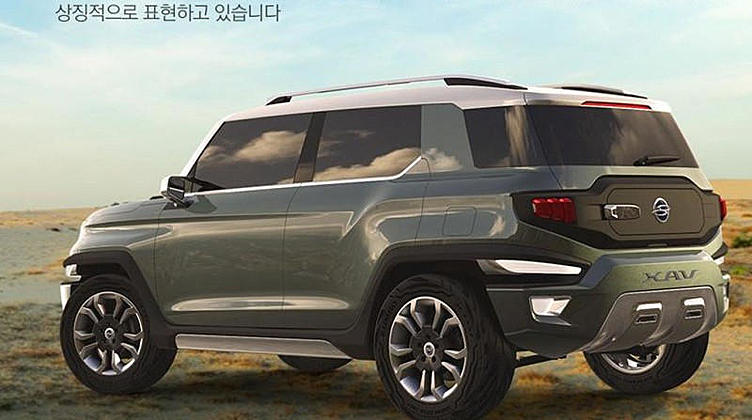 Компания SsangYong может выпустить конкурента Jeep Wrangler